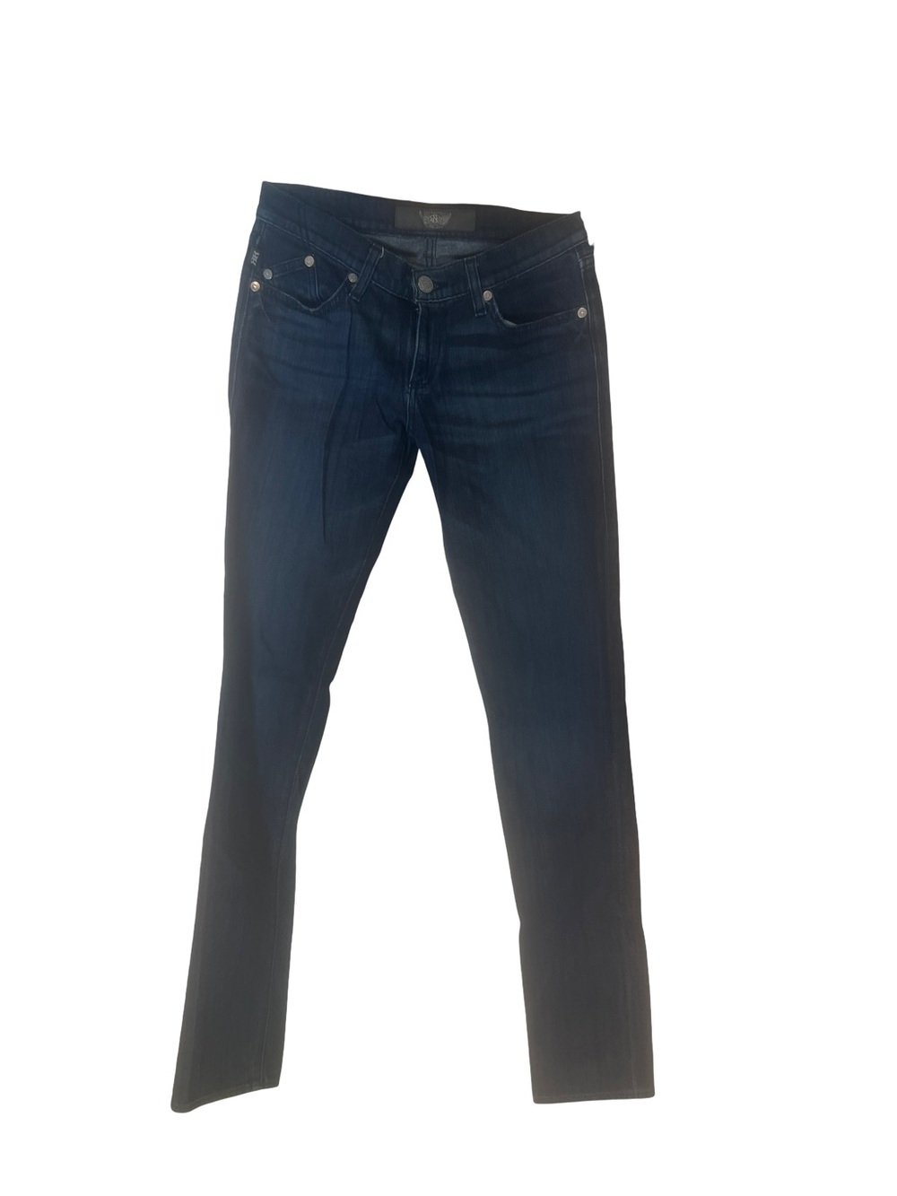 Rock & Republic Women's Skinny Jeans - Dark Blue Size 27/34 (BIN1-19)
